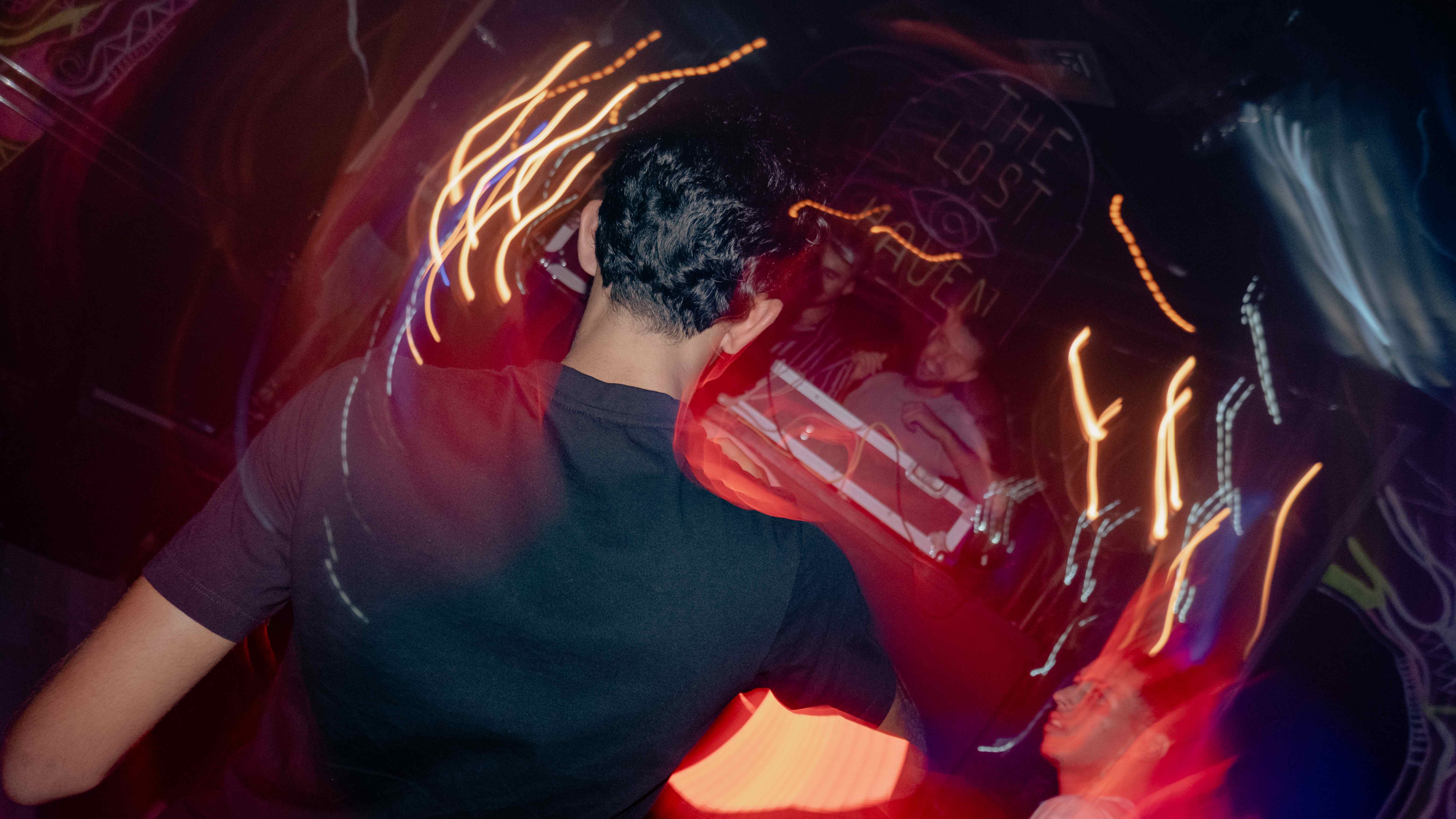 Creative light trails and motion blur