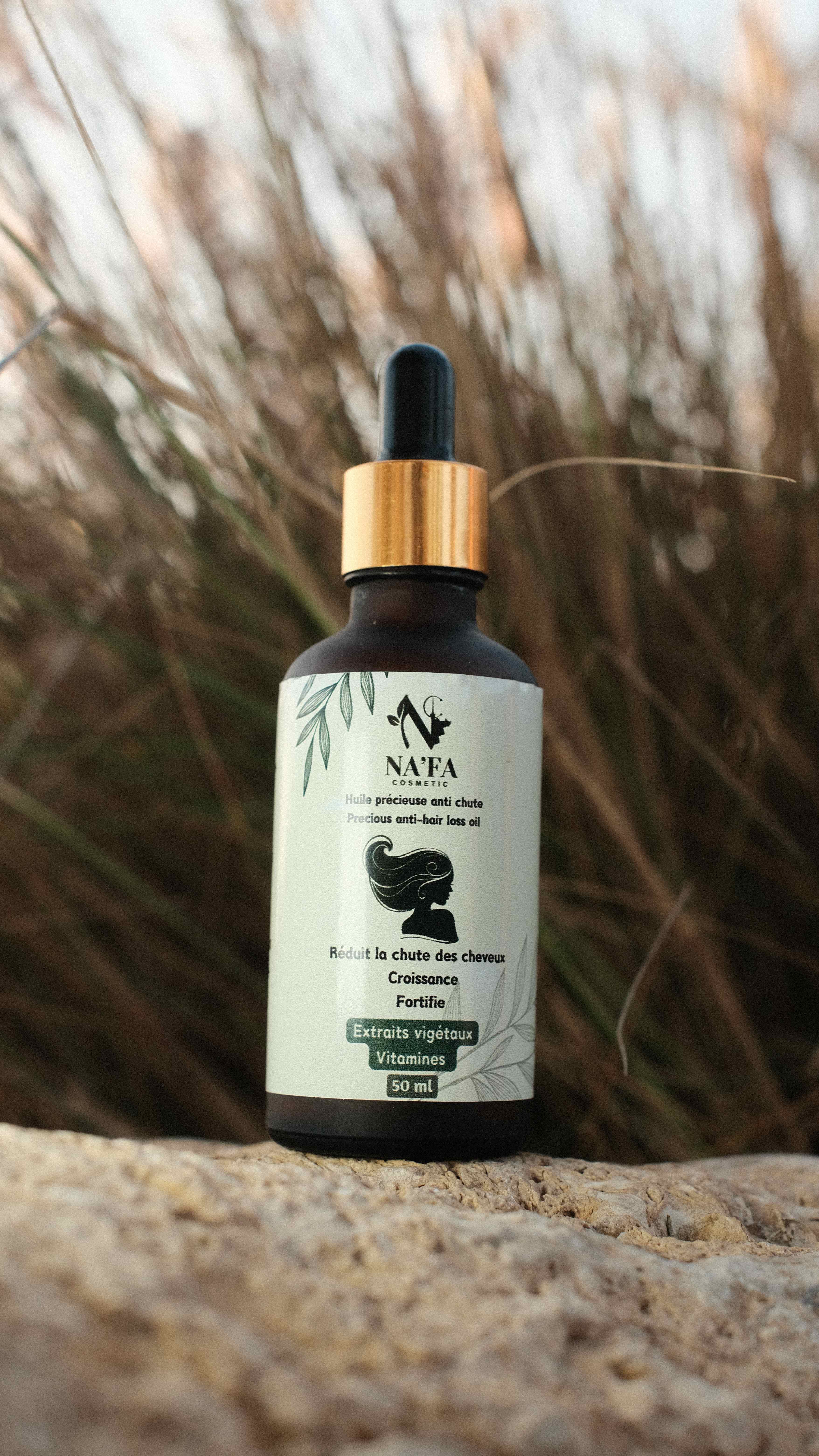 Product photography - NAFA cosmetic bottle